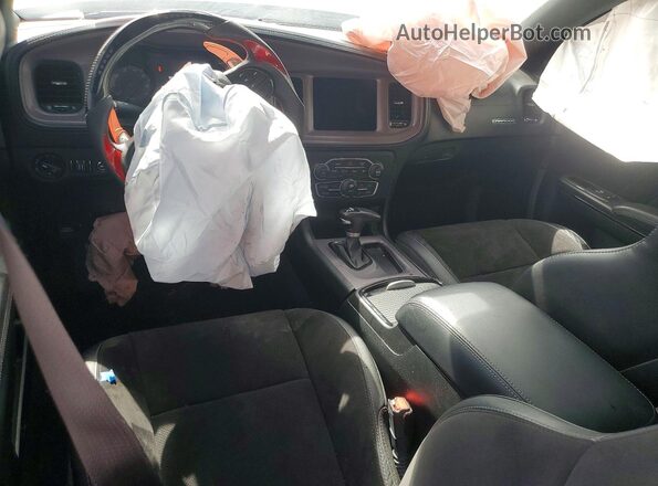 2C3CDXCT8PH535734 2023 DODGE CHARGER White Вид панелі приладів