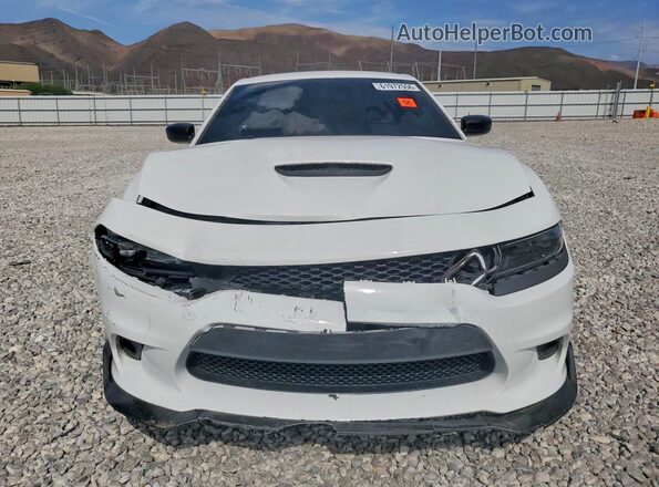 2C3CDXCT8PH535734 2023 DODGE CHARGER White Вид спереду