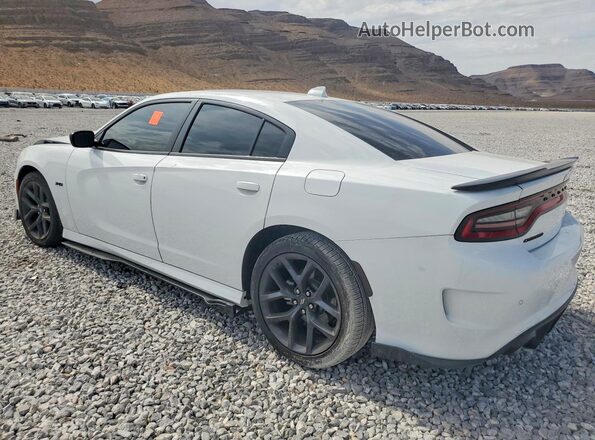 2C3CDXCT8PH535734 2023 DODGE CHARGER White Задня ліва чверть