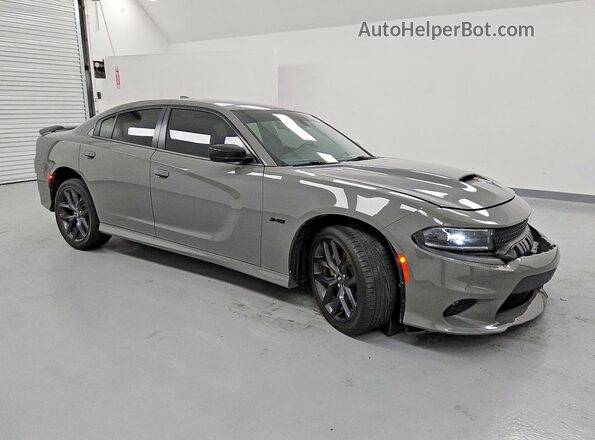 2C3CDXCT8PH598171 2023 DODGE CHARGER Gray წინა მარჯვენა