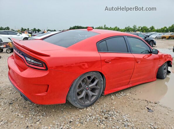 2C3CDXCT9KH633356 2019 DODGE CHARGER Red უკანა მარჯვენა