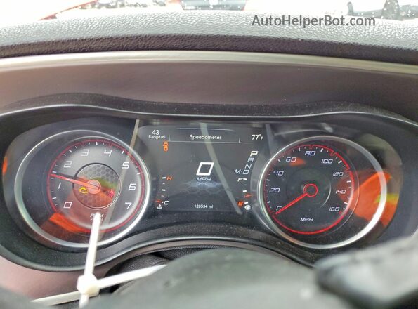 2C3CDXCT9KH633356 2019 DODGE CHARGER Red ხელსაწყოთა პანელის ხედი