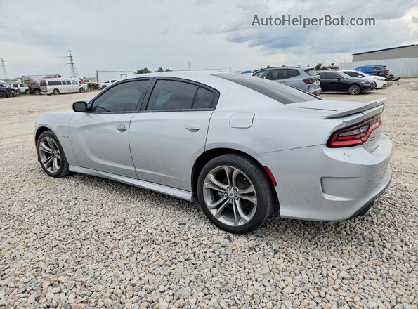 2C3CDXCT9MH638656 2021 DODGE CHARGER Silver Rear left