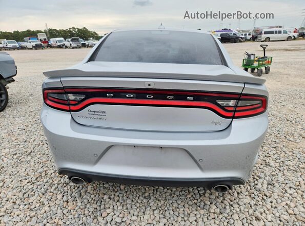 2C3CDXCT9MH638656 2021 DODGE CHARGER Silver Rear view
