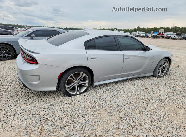 2C3CDXCT9MH638656 2021 DODGE CHARGER Silver Rear right