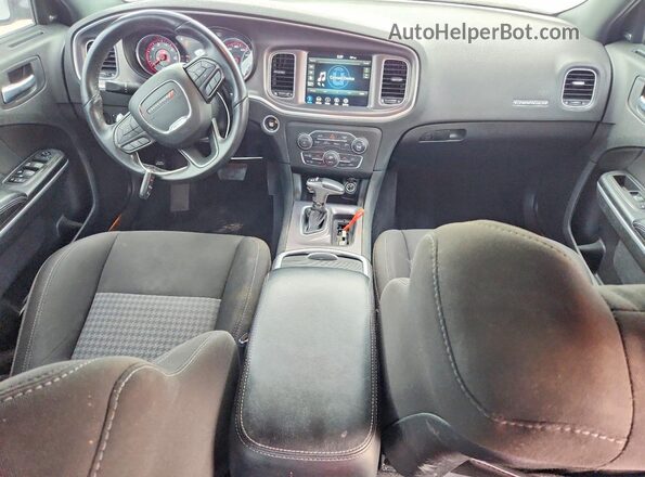 2C3CDXCT9MH638656 2021 DODGE CHARGER Silver Dashboard view