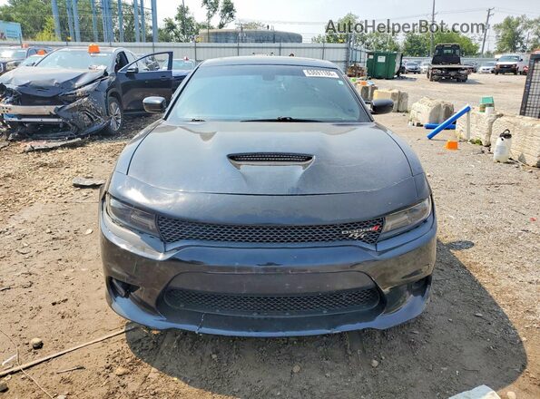 2C3CDXCTXJH247737 2018 DODGE CHARGER Black Вид спереду