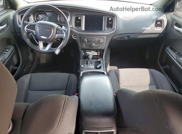 2C3CDXCTXJH247737 2018 DODGE CHARGER Black Вид панелі приладів