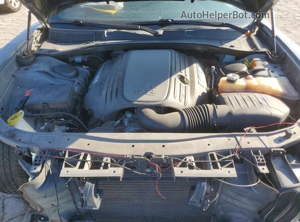 2C3CDXCTXJH295139 2018 DODGE CHARGER Gray უკანა სალონის ხედი