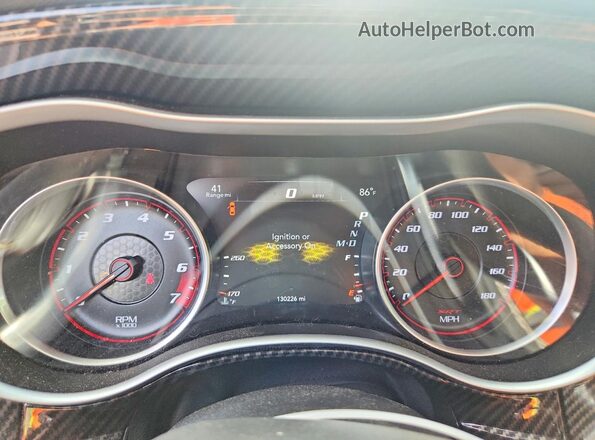 2C3CDXEJ5GH272095 2016 DODGE CHARGER Серый Вид щитка приборов