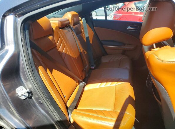2C3CDXEJ5GH272095 2016 DODGE CHARGER Серый Вид задних сидений