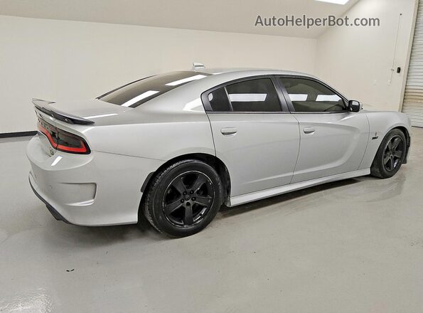 2C3CDXGJ0KH716344 2019 DODGE CHARGER Silver Հետևի աջ