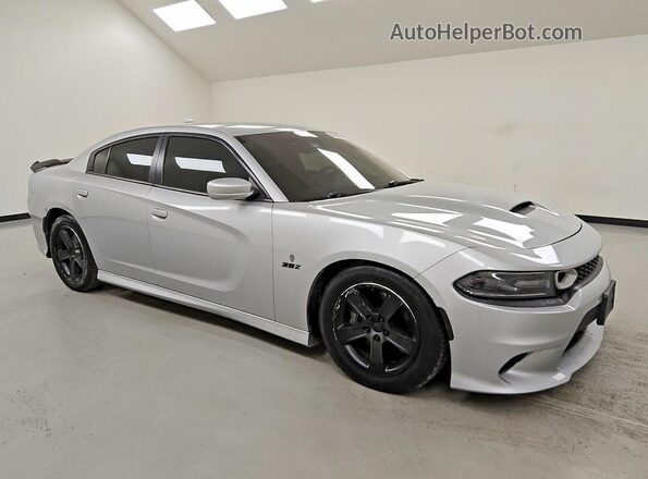 2C3CDXGJ0KH716344 2019 DODGE CHARGER Silver Առջևի աջ