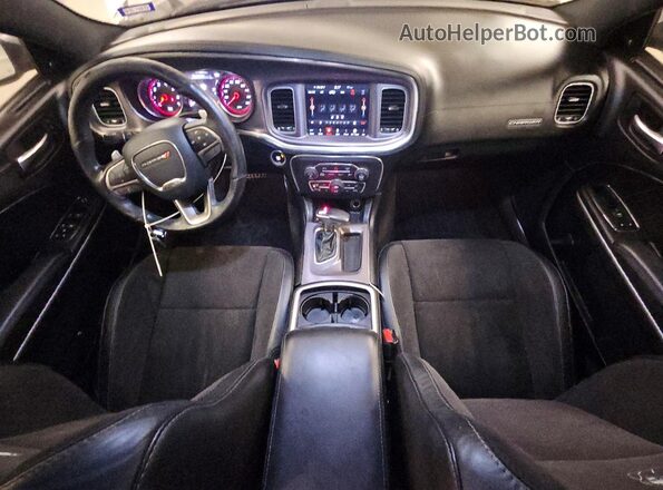 2C3CDXGJ0KH716344 2019 DODGE CHARGER Silver Առջևի վահանակի տեսք