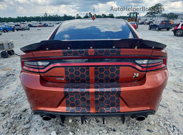 2C3CDXGJ1LH221863 2020 DODGE CHARGER Orange Rear view