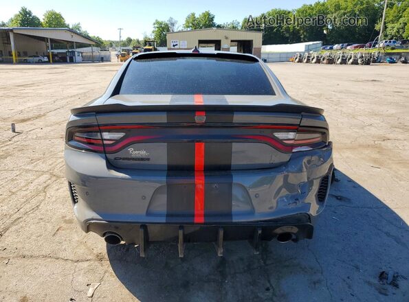2C3CDXGJ1PH629284 2023 DODGE CHARGER Gray უკანა ხედი