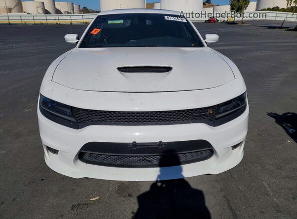 2C3CDXGJ2HH639307 2017 DODGE CHARGER White Vista frontal