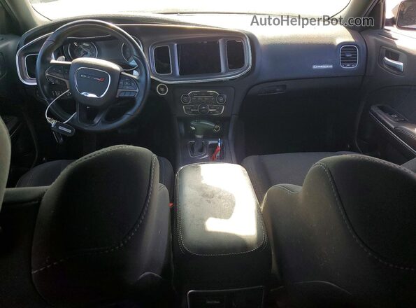 2C3CDXGJ2HH639307 2017 DODGE CHARGER White Vista del salpicadero