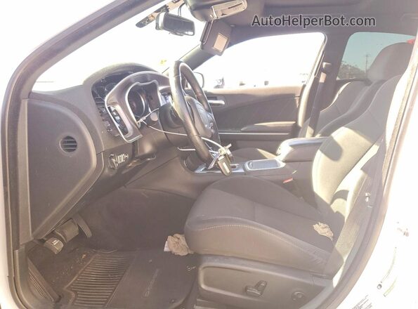2C3CDXGJ2HH639307 2017 DODGE CHARGER White Vista interior delantera