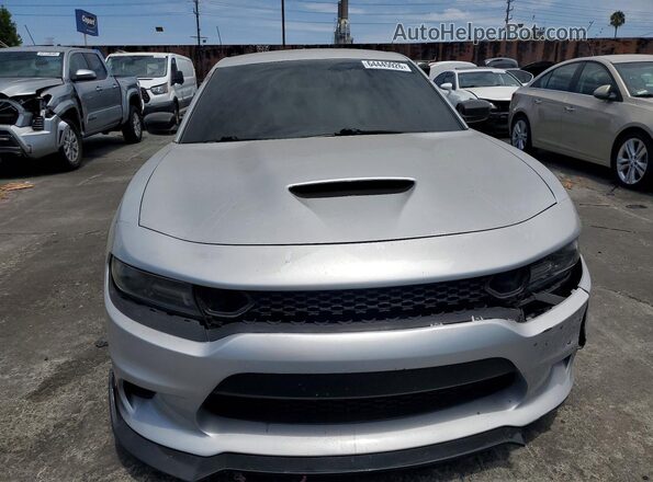 2C3CDXGJ4KH661607 2019 DODGE CHARGER Серебряный Вид спереди