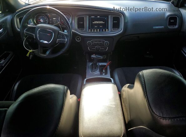 2C3CDXGJ5KH572760 2019 DODGE CHARGER Black Vista del salpicadero