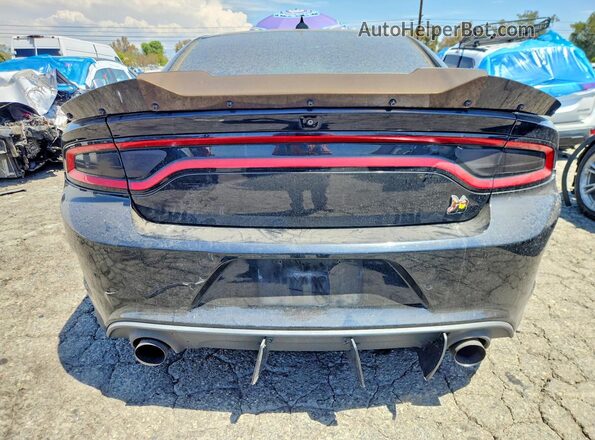 2C3CDXGJ5KH572760 2019 DODGE CHARGER Black Vista trasera