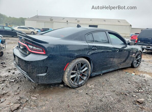 2C3CDXGJ5KH662748 2019 DODGE CHARGER Черный Задняя правая четверть
