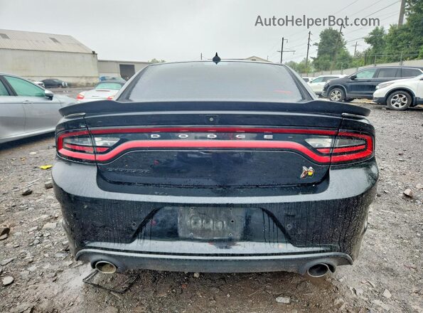 2C3CDXGJ5KH662748 2019 DODGE CHARGER Черный Вид сзади