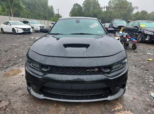 2C3CDXGJ5KH662748 2019 DODGE CHARGER Черный Вид спереди