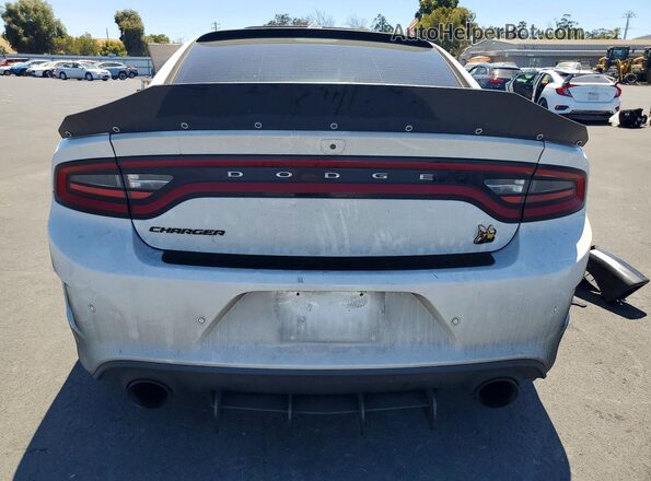 2C3CDXGJ6KH665111 2019 DODGE CHARGER Белый Вид сзади