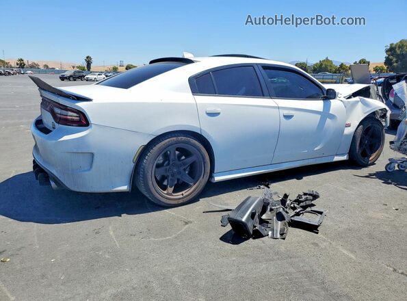 2C3CDXGJ6KH665111 2019 DODGE CHARGER Белый Задняя правая четверть