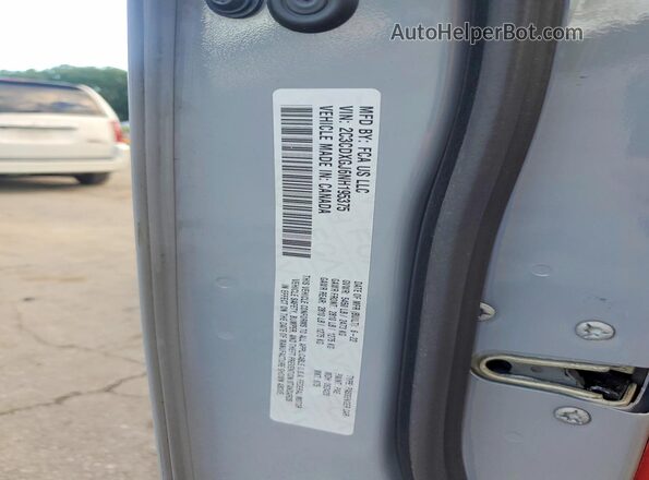 2C3CDXGJ6NH195375 2022 DODGE CHARGER Gray Вид підкапотного простору