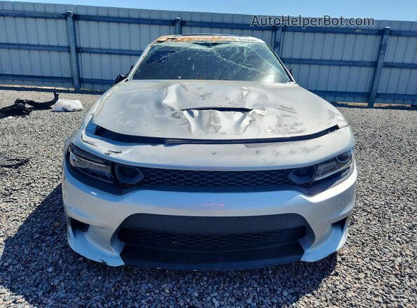 2C3CDXGJ7KH613065 2019 DODGE CHARGER Gray Вид спереду