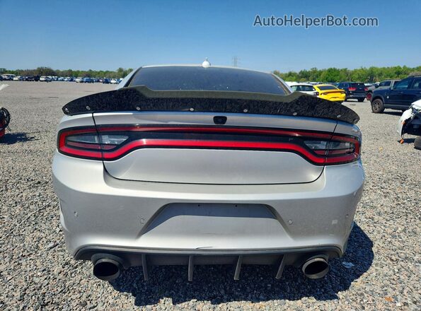 2C3CDXGJ7KH613065 2019 DODGE CHARGER Gray Вид ззаду