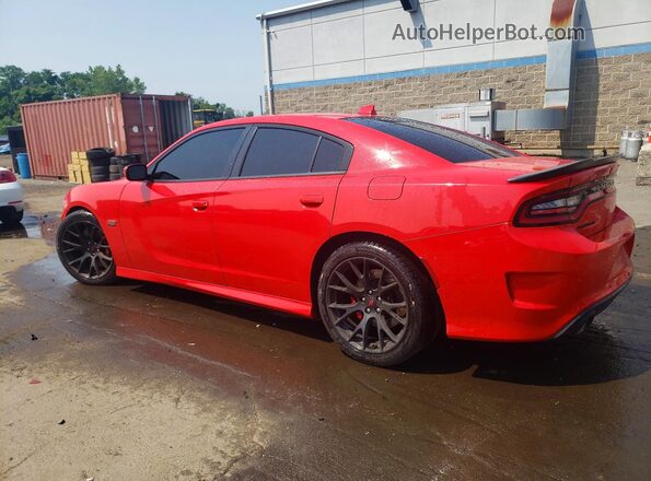 2C3CDXGJ7KH701467 2019 DODGE CHARGER Red Задня ліва чверть