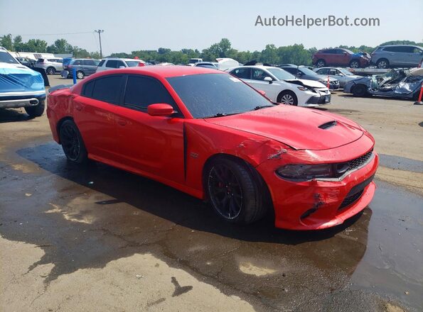 2C3CDXGJ7KH701467 2019 DODGE CHARGER Red Передня права чверть