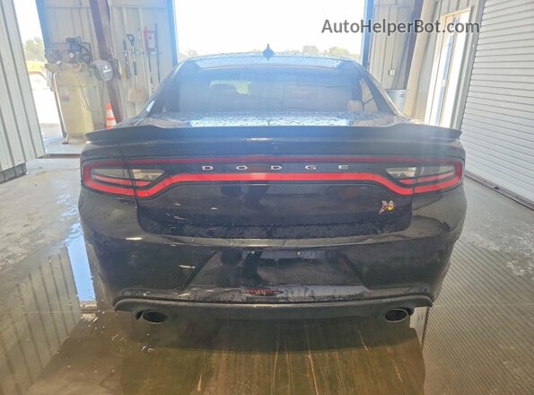 2C3CDXGJ7KH760468 2019 DODGE CHARGER Черный Вид сзади