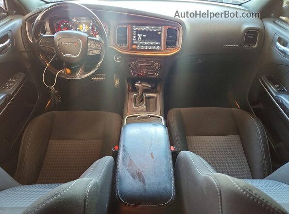 2C3CDXGJ7KH760468 2019 DODGE CHARGER Черный Вид панели приборов