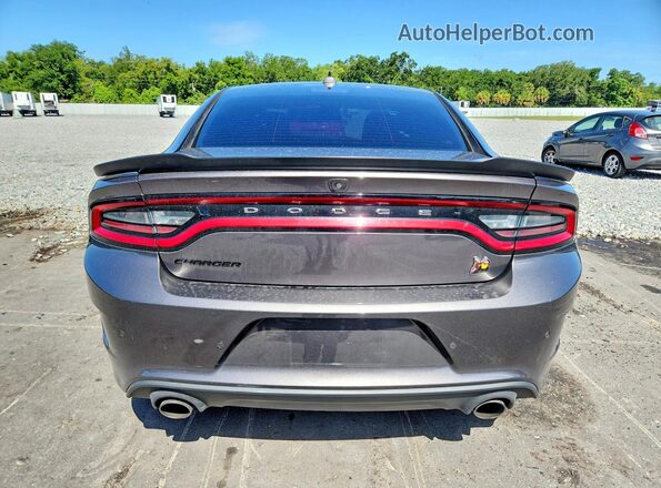 2C3CDXGJ7MH623095 2021 DODGE CHARGER Gray Vista trasera