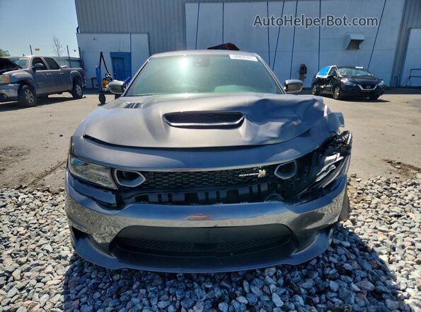 2C3CDXGJ7MH623095 2021 DODGE CHARGER Gray Vista frontal