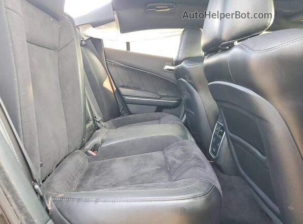 2C3CDXGJ8JH289462 2018 DODGE CHARGER Black Rear seats view