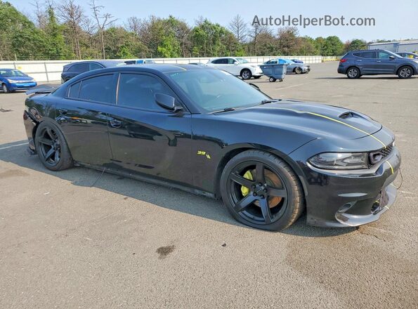 2C3CDXGJ8JH289462 2018 DODGE CHARGER Black Front right