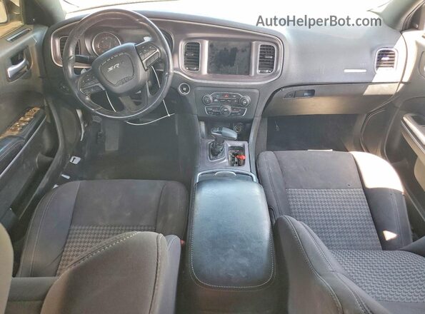 2C3CDXGJ8KH638895 2019 DODGE CHARGER White წინა პანელის ხედი
