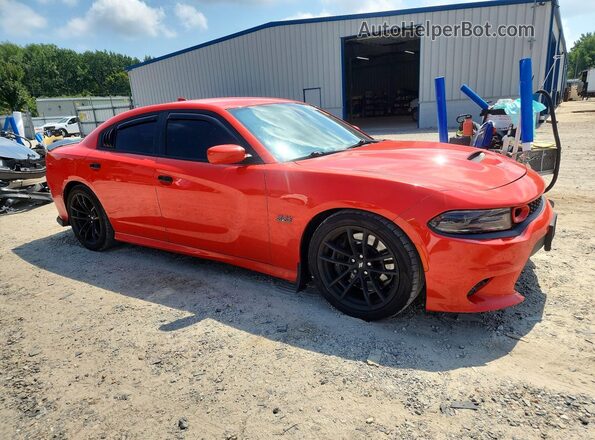 2C3CDXGJ8LH178137 2020 DODGE CHARGER Orange Առջևի աջ