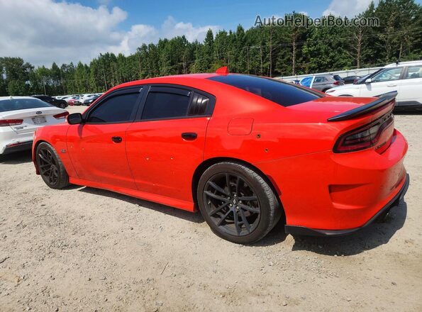 2C3CDXGJ8LH178137 2020 DODGE CHARGER Orange Հետևի ձախ