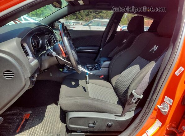 2C3CDXGJ8LH178137 2020 DODGE CHARGER Orange Սալոնի դիմացի տեսք