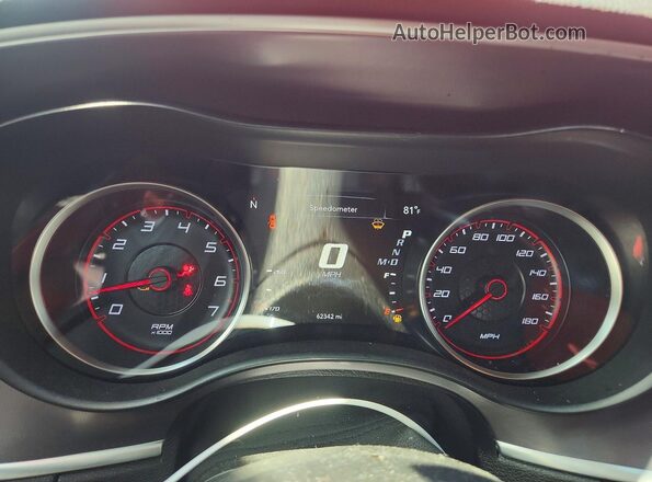 2C3CDXGJ8LH178137 2020 DODGE CHARGER Orange Սարքավորումների վահանակի տեսք
