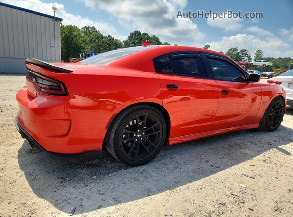 2C3CDXGJ8LH178137 2020 DODGE CHARGER Orange Հետևի աջ