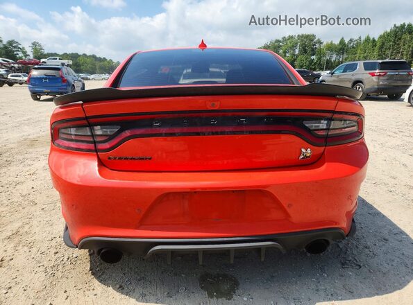 2C3CDXGJ8LH178137 2020 DODGE CHARGER Orange Հետևի տեսք