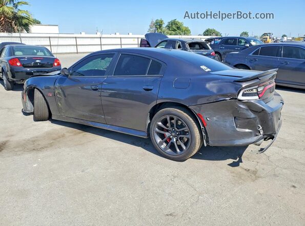 2C3CDXGJ8MH542025 2021 DODGE CHARGER Gray Задня ліва чверть
